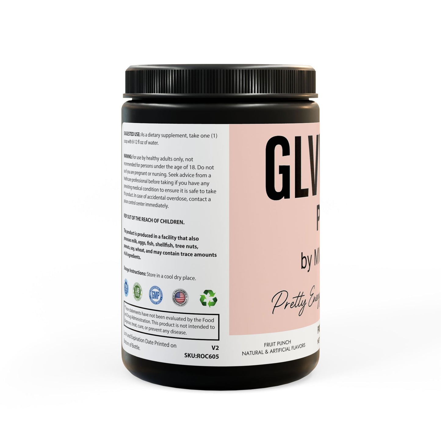 Pre-Workout Supplement, Fruit Punch (204g, 7.1oz)